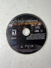 Transformers: Fall of Cybertron (Sony PlayStation 3, 2012) Disc Only