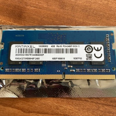 Ramaxel 1 4GB DDR4 Laptop Ram Memory 2400t 1rx16