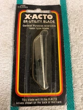 X-Acto No.8R  Utility Blade Refill Blade General Purpose 5 Pack Made in USA New