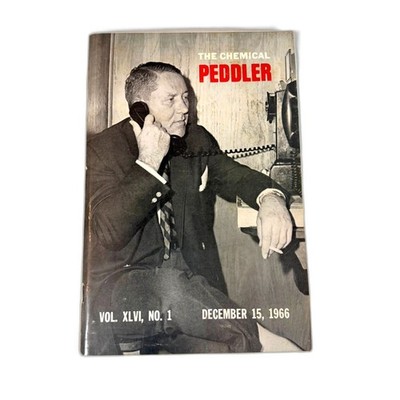 1966 The Chemical Peddler Magazine Vintage Risque Adult Humor Mad Men Pinup
