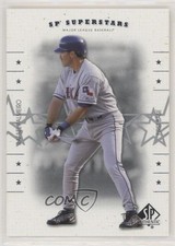 2001 SP Authentic SP Superstars Missing Serial Number Rafael Palmeiro #164 0q3