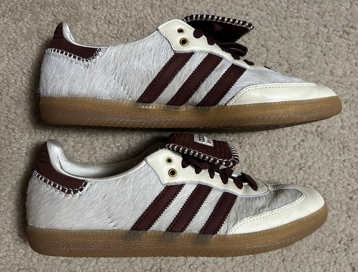 adidas gazelle silver green womens Adidas Samba Pony Tonal Wales Bonner Cream White