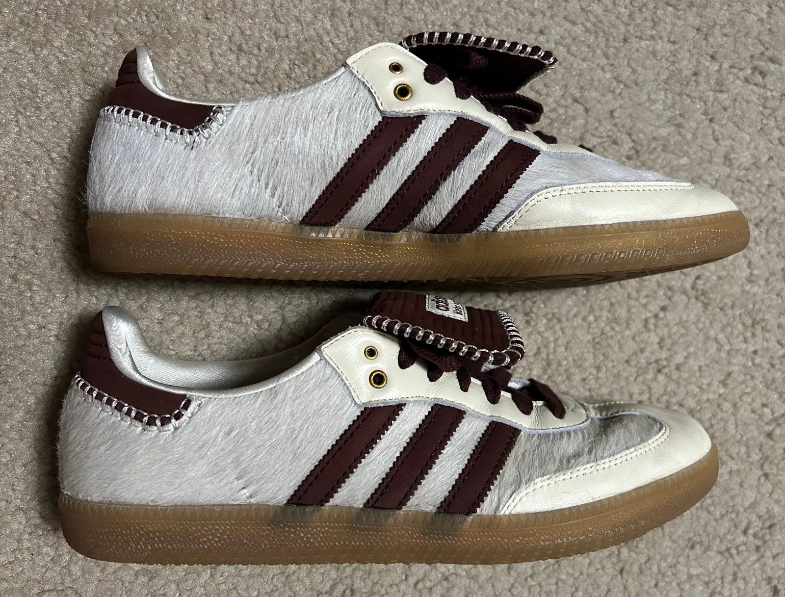 Adidas x WALES BONNER Samba Pony Cream White IE0586 Sneakers Men's 11 shoes rare
