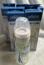 Dr. Brown  s Options Anti-Colic Narrow 4 oz Baby Bottles Lot of 6