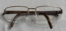 Jaguar FMG C31 Mod.33031-563 57-18-140 Brown Half Rim Eyeglasses Frame