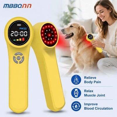 Portable 1760mW Cold Laser for Dogs Cats Horses Pain Relief and Tissue Repair
