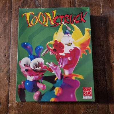 Toonstruck PC Big Box Game Spiel 90er Retro Vintage CD ROM Toon Struck Nostalgie