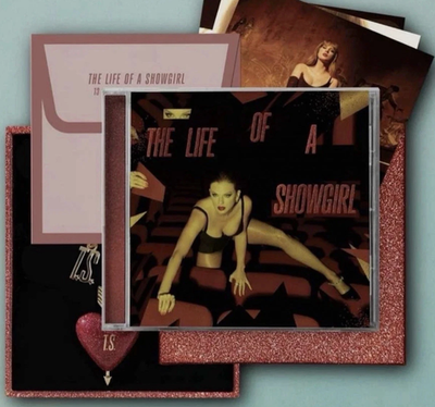 p*i様 The Life of a Showgirl Deluxe CD US Taylor Swift The Life of a Showgirl Deluxe CD W/JEWELRY Purple Eye