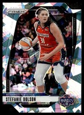 2024-25 Prizm Silver Ice Prizms WNBA Stefanie Dolson Washington Mystics #34