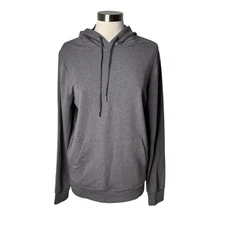 90 Degrees by Reflex Terry City Zen Pullover Hoodie Sweater  Womens Medium New