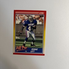 1990 Score - All Pro Ronnie Lott #566 San Francisco 49ers HOF NFL Vintage Card