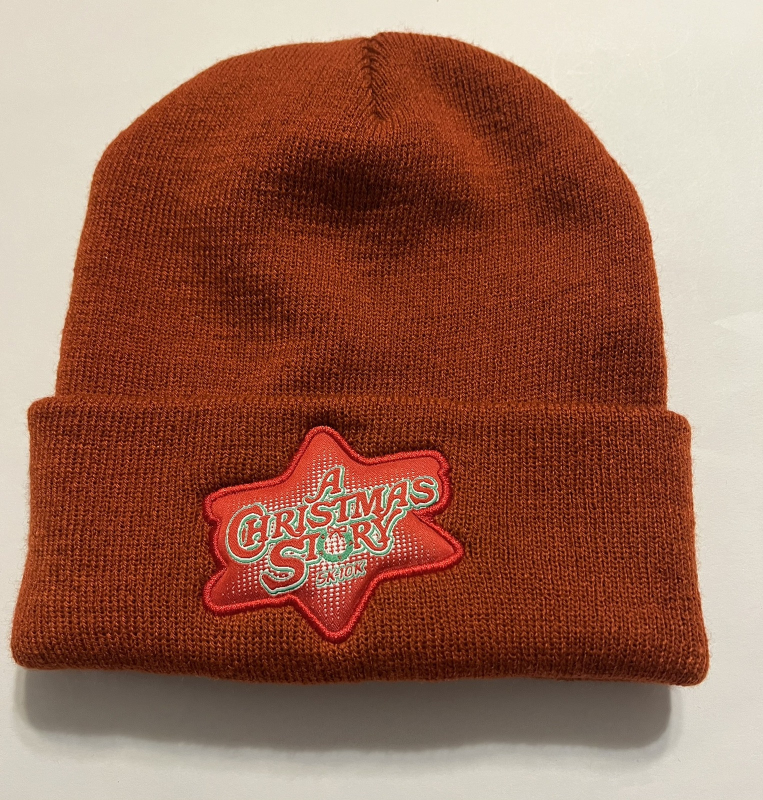 Christmas Story Red Bennie Hat with Logo - Festive Holiday Gift