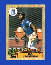 1987 Topps Set-Break #170 Bo Jackson RC EX-EXMINT *GMCARDS*