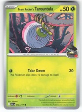 Team Rocket's Tarountula 018/217 Common Ascended Heroes Pokemon Near Mint