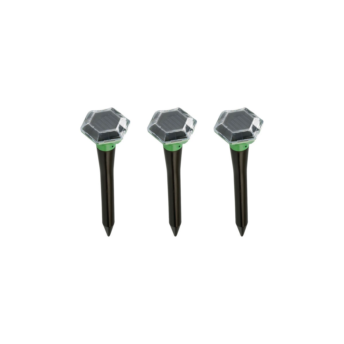 Anti-campagnol de jardin Isotronic à ondes vibratoires et alimentation autonome par panneau solaire