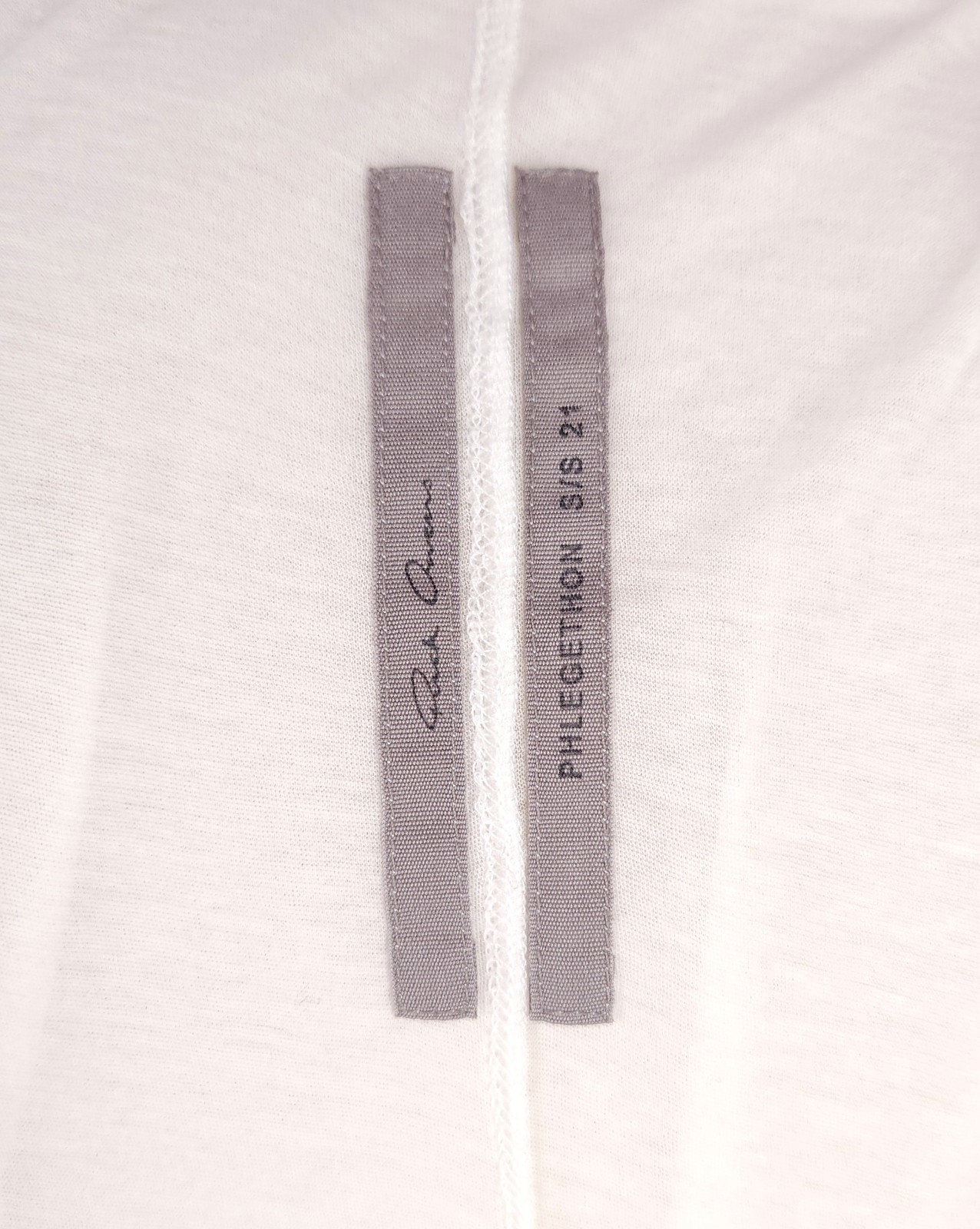 Rick Owens Basic SS T-Shirt M Mens Milk Phlegethon S/S 21