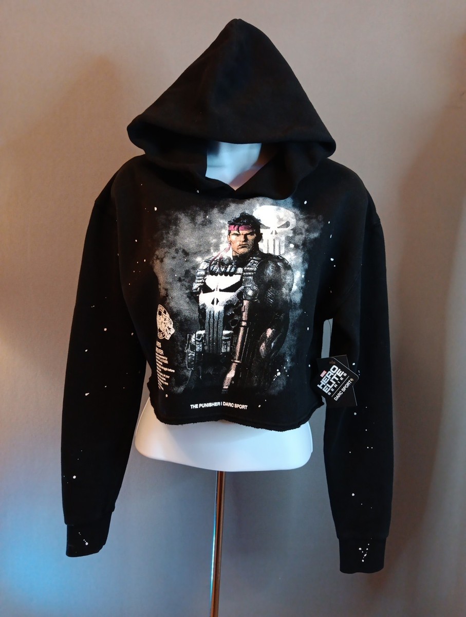 Darc Sport Marvel The Punisher Hero Elite Series Hoodie Graphic