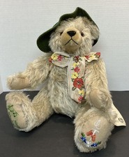 Hermann Max The Happy Wanderer Teddy Bear Musical Mohair #2276/LE 13000 Rare 