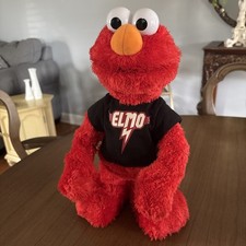 Hasbro Rock N Roll Let s Rock Elmo Dancing Singing Toy Tested And Works
