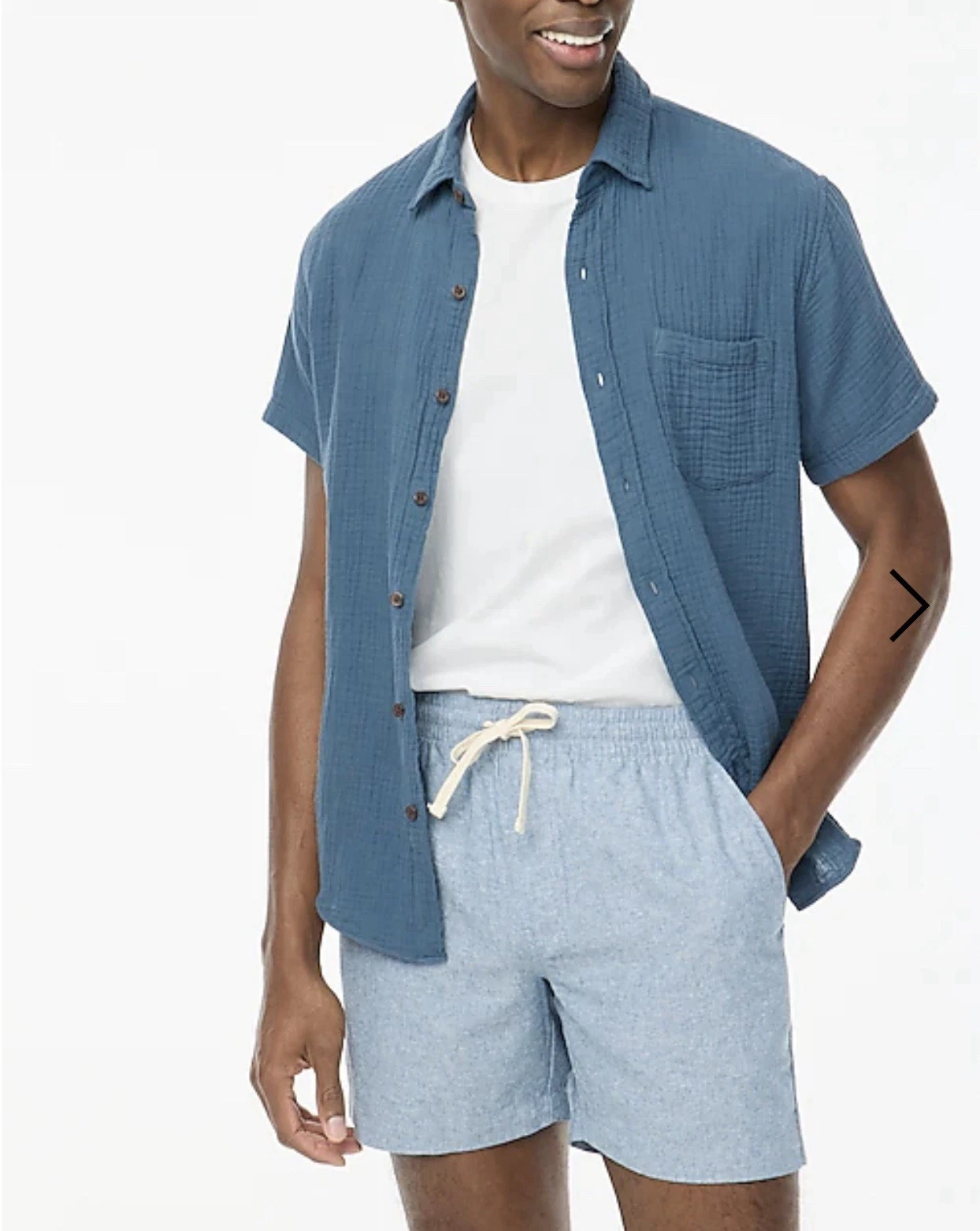 J Crew Factory Linen-blend dock short NWT