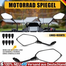1 Paar Satz Motorrad Spiegel 360° drehbar Rückspiegel Universal M10 M8 Gewinde