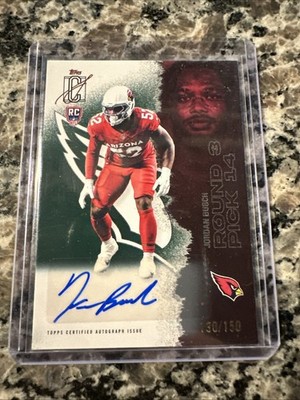 2025 Topps Signature Class - Rookies Jordan Burch #169 Green Autographs 130/150