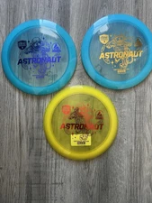 Astronaut Disc Golf Pack Dismania Premium Active Lot Set of 3 Discs 165-170g NEW
