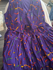 Chili Festival Flared Skirt Vest - GOLDEN GOOSE NEW MEXICO -Native Dance