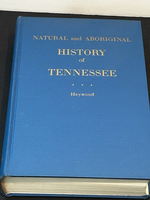 #ad The Natural and Aboriginal History of Tennessee 1959 $49.87