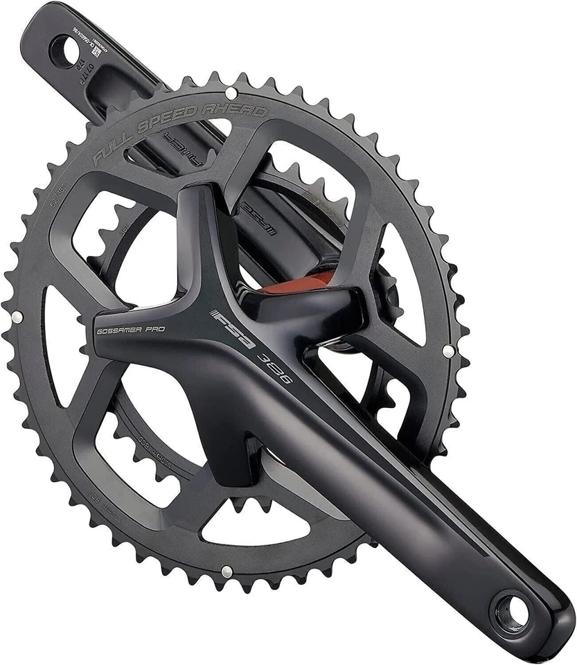 FSA GOSSAMER PRO Crankset ABS ALLOY  BB386EVO 36/46T - 175mm V19 - Image 2 of 4