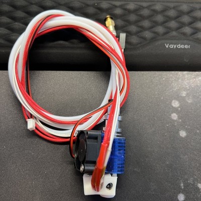 CR-10 3D Printer Volcano Nozzles, 0.4mm Hardened Steel, E3D V6 1.75mm