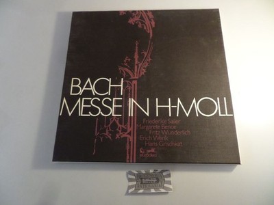 Bach: Messe in h-moll, BWV 232 [Vinyl, 3 LP-Box-Set, 80010 XDK]. Bach, Johann Se
