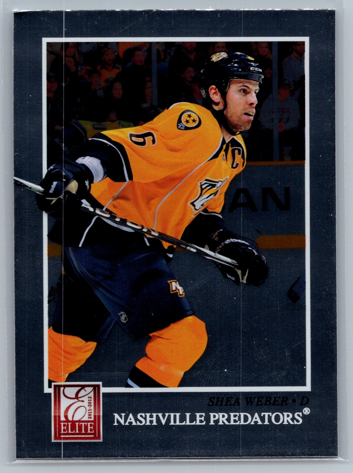 2011-12 Panini Elite #147 Shea Weber Nashville Predators