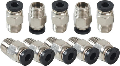 10PCS PC4-M10 PTFE Tube Push Connectors for E3D-V6 & Ender 3 Series