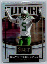 2022 Panini Select Draft Picks Kayvon Thibodeaux Future Silver Prizm #F-KT