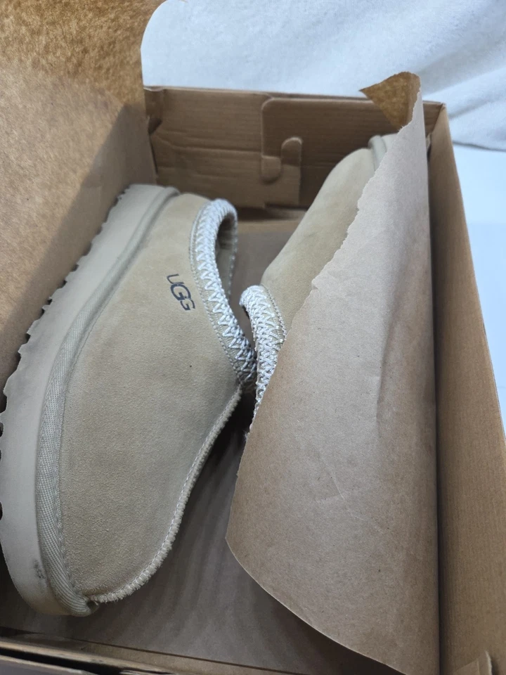 Zapatilla mula UGG Tasman para mujer, talla 9 - tostada - excelente estado - caja incluida Foto 4 de 4