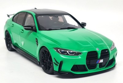 Solido 1/18 BMW M3 Performance Parts signalgrün 2024 G80 Diecast Modellauto