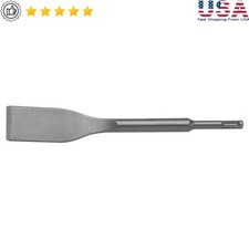 SDS Plus Tile Chisel Steel 1-1/2in Wide Fast Removal Tool Professional Use