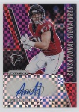 2019 Prizm Sensational Signatures Purple Power 35/35 Austin Hooper Auto 3pb