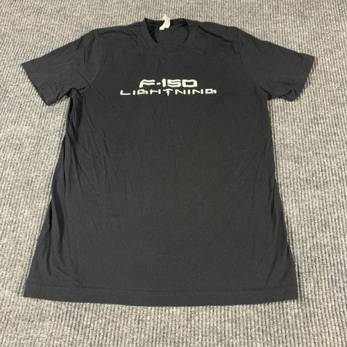 Bella Canvas T Shirt Adult Large Black Short Sleeve Ford F150 Lightning Truck