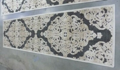 STONE / ANTHRACITE 2' X 7' Stained Rug, Reduced Price 1172569425 PARB348-3430-27