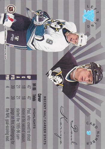 1995-96 Leaf Limited Hockey (Pick From List) - Picture 10 of 110