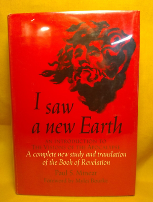 #ad #ad I Saw a New Earth Paul S. Minear 1968 HCDJ Visions of the Apocalypse Revelation $25.00