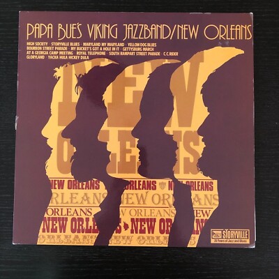 Vinyl LP Papa Bue's Viking Jazzband  New Orleans SLP 832, Storyville  6.23333 AF
