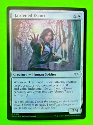 MTG - Duskmourn House of Horror - Hardened Escort - FOIL | eBay MTG - Duskmourn House of Horror - Hardened Escort - FOIL | eBay