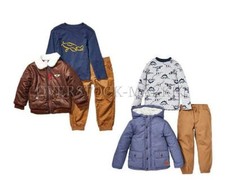 NEW INFANT TODDLER BOYS LITTLE ME 3 PC JACKET OUTFIT VARIETY OF CUTE STYLES 