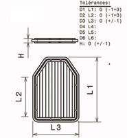 Luftfilter Green FüR Jeep Wrangler Ab 2011 Bis 2016 3.6L V6-284PS