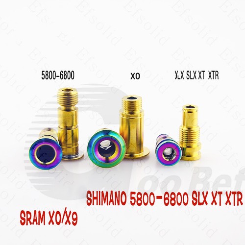 Titanium Rear Derailleur Bolt Shaft 5800 6800 SLX XT XTR M8000 R8000 M7100 X0 X9 - Picture 6 of 36