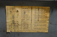 Crozier Bushing and Bearing Extractor Set # 86 