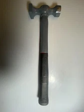 Blacksmith Hammer (2-Faced) 12-Inch ROUND/SQUARE (12 OZ) Rubber Grip